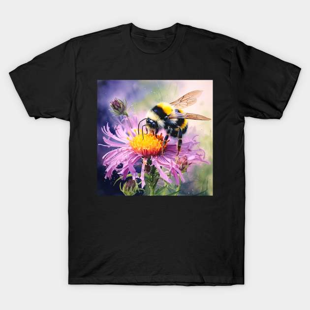 Little Bumble T-Shirt by Phatpuppy Art